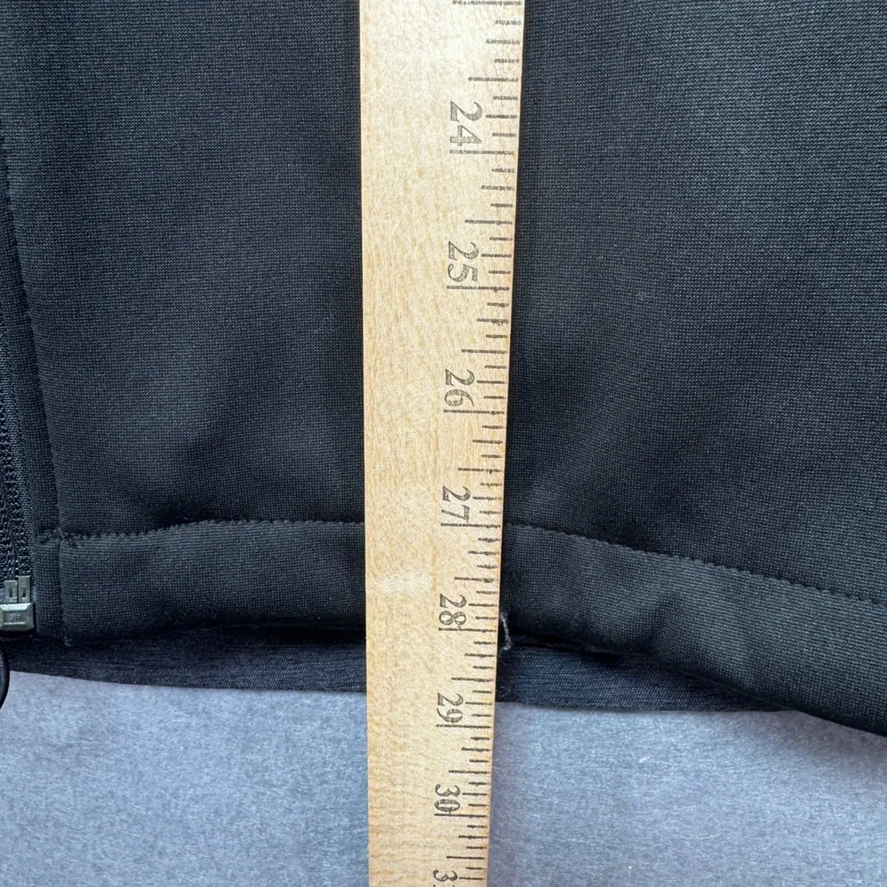 The‎ North Face Mens Black Finxera Logo Windwall Soft Shell Jacket Full Zip